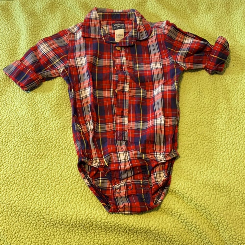 Plaid Onesie